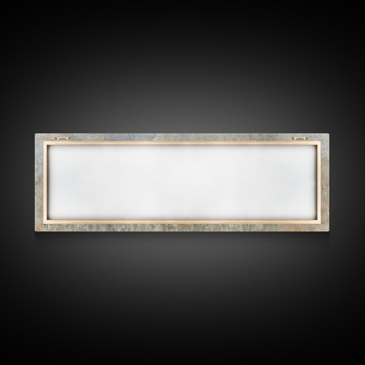 Garden Joy Light | Framed Canvas Print | Christian Art Print | Jesus Canvas Art | Panoramic Wall Art | Christian Painting | Christian Decor