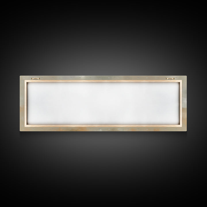 Blossoms Of Grace – Framed Canvas Print – Christian Wall Art – Jesus Painting – Christian Art Canvas – Panoramic Wall Art – Christian Decor