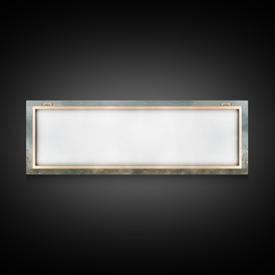 Gentle Wonder | Framed Canvas Print | Christian Art | Jesus Painting | Panoramic Painting | Christian Art Canvas | Christian Wall Art | Chr