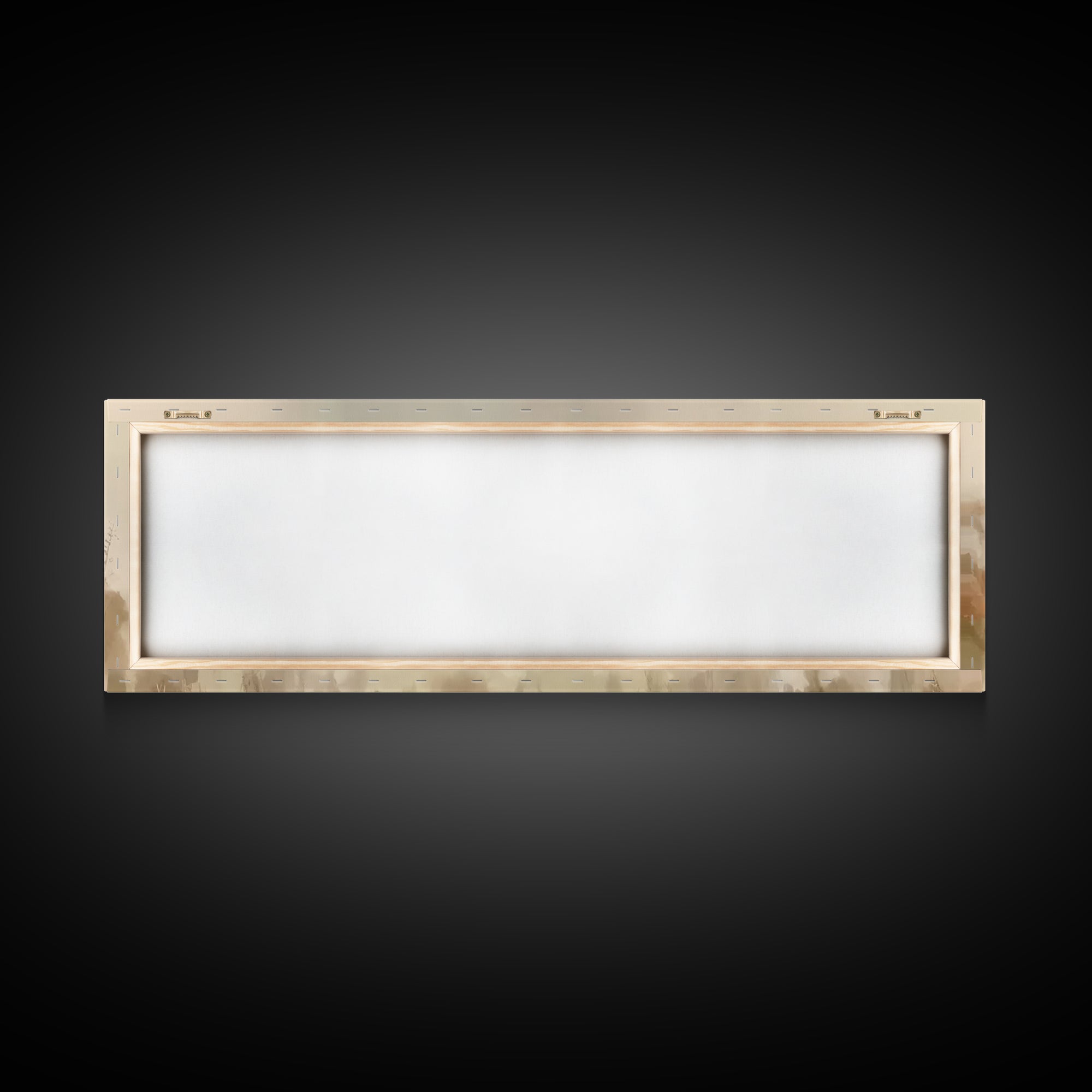 Valley Of Peace – Framed Canvas Print – Panoramic Wall Art – Christian Art Canvas – Christian Painting – Jesus Painting – Christian Gift –