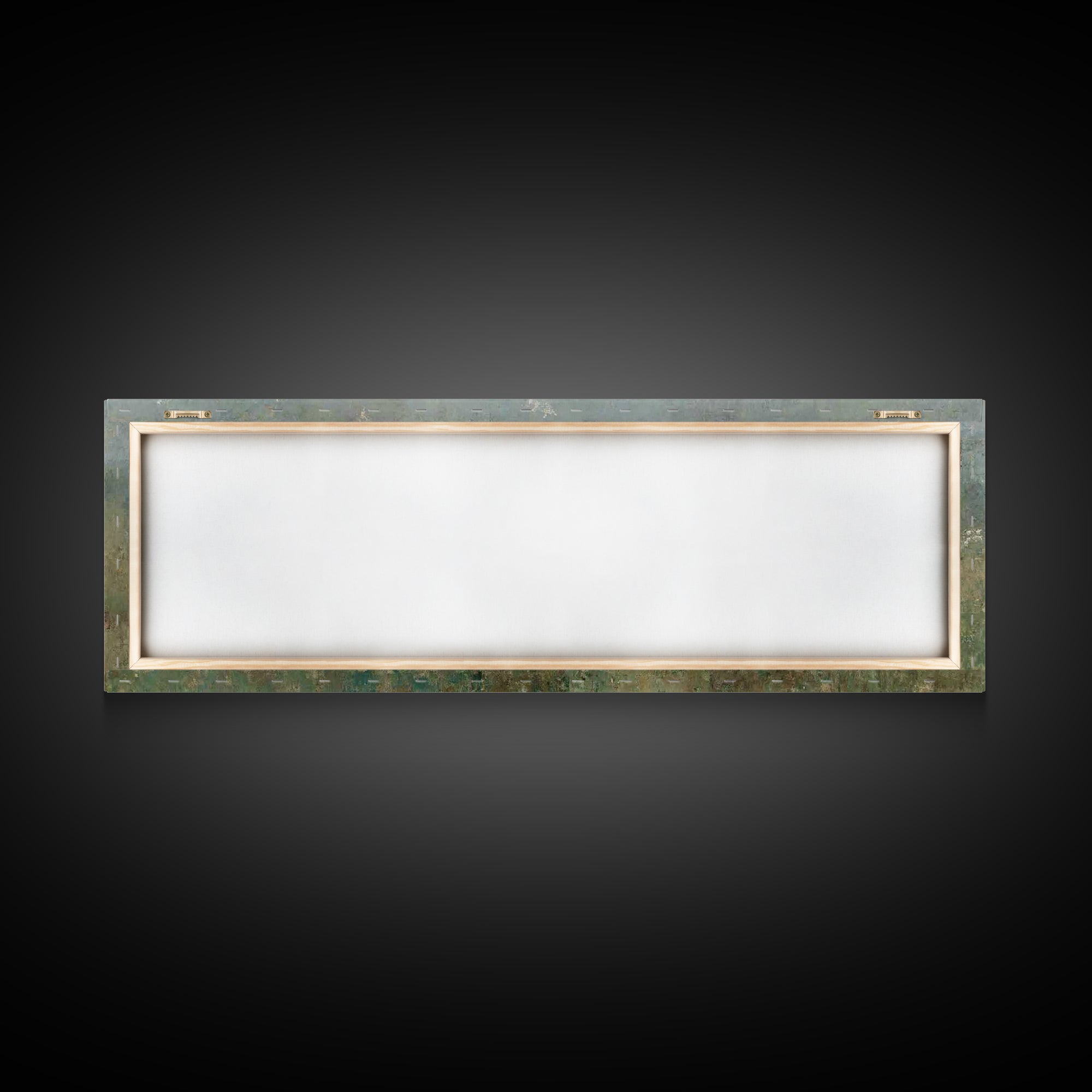 Quiet Bloom Path | Framed Canvas Print | Panoramic Painting | Christian Art | Christian Art Canvas | Jesus Painting | Christian Wall Art |