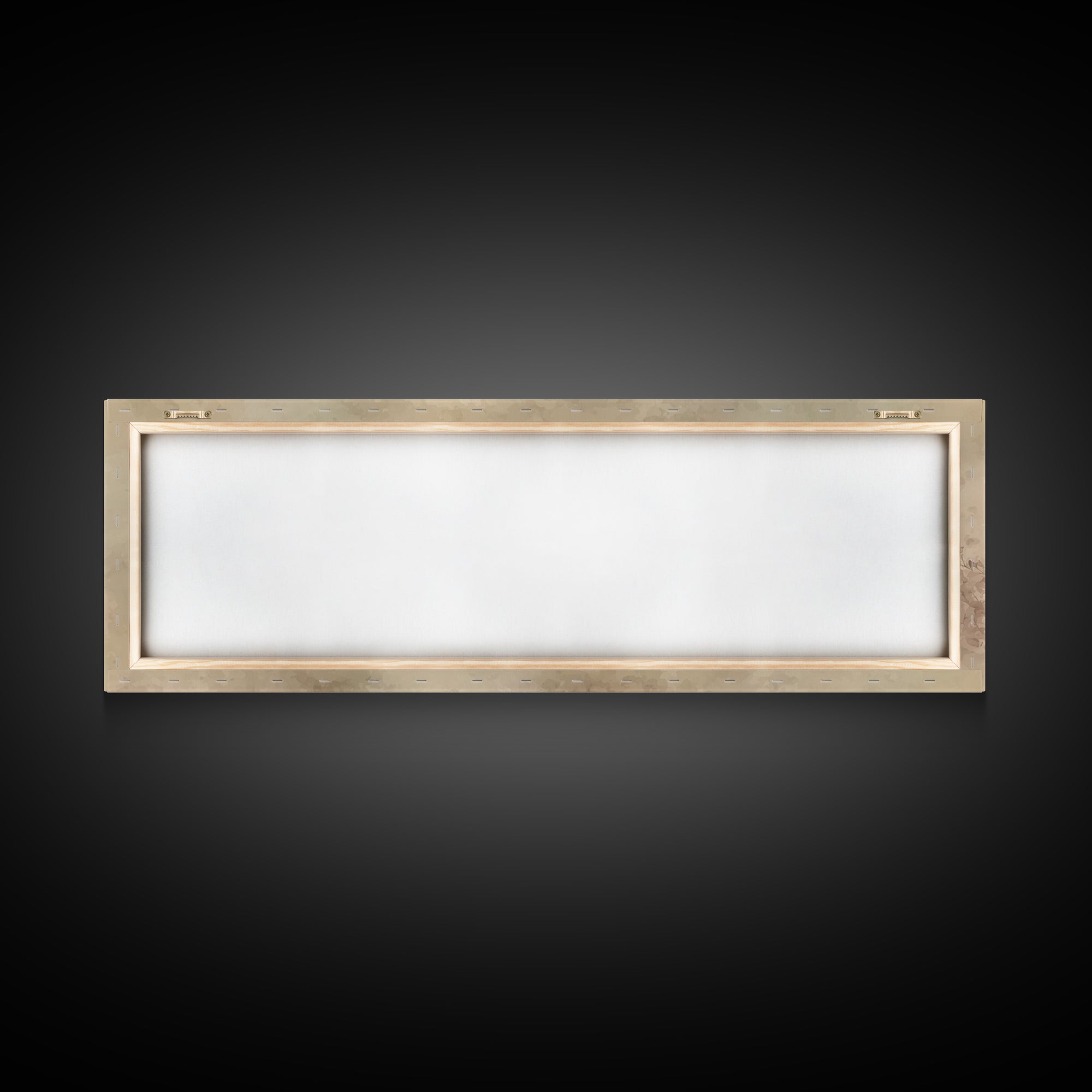 Stillness Of Faith - Framed Canvas Print - Panoramic Art - Christian Art Canvas - Christian Wall Art - Jesus Painting - Modern Christian Ar