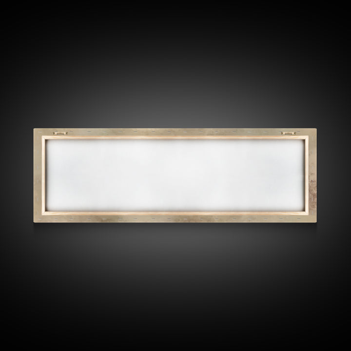 Stillness Of Faith - Framed Canvas Print - Panoramic Art - Christian Art Canvas - Christian Wall Art - Jesus Painting - Modern Christian Ar