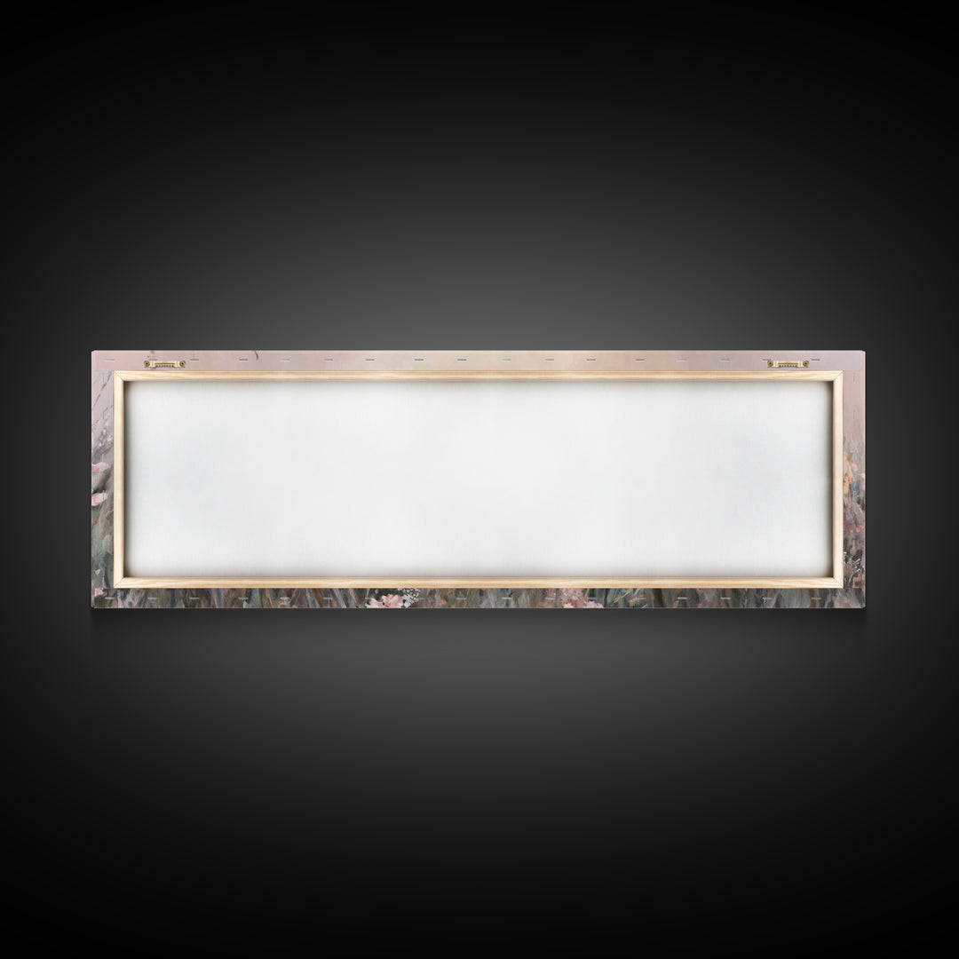 Path Of Renewal – Framed Canvas Print – Panoramic Painting – Christian Wall Art – Jesus Painting – Christian Art Canvas – Modern Christian