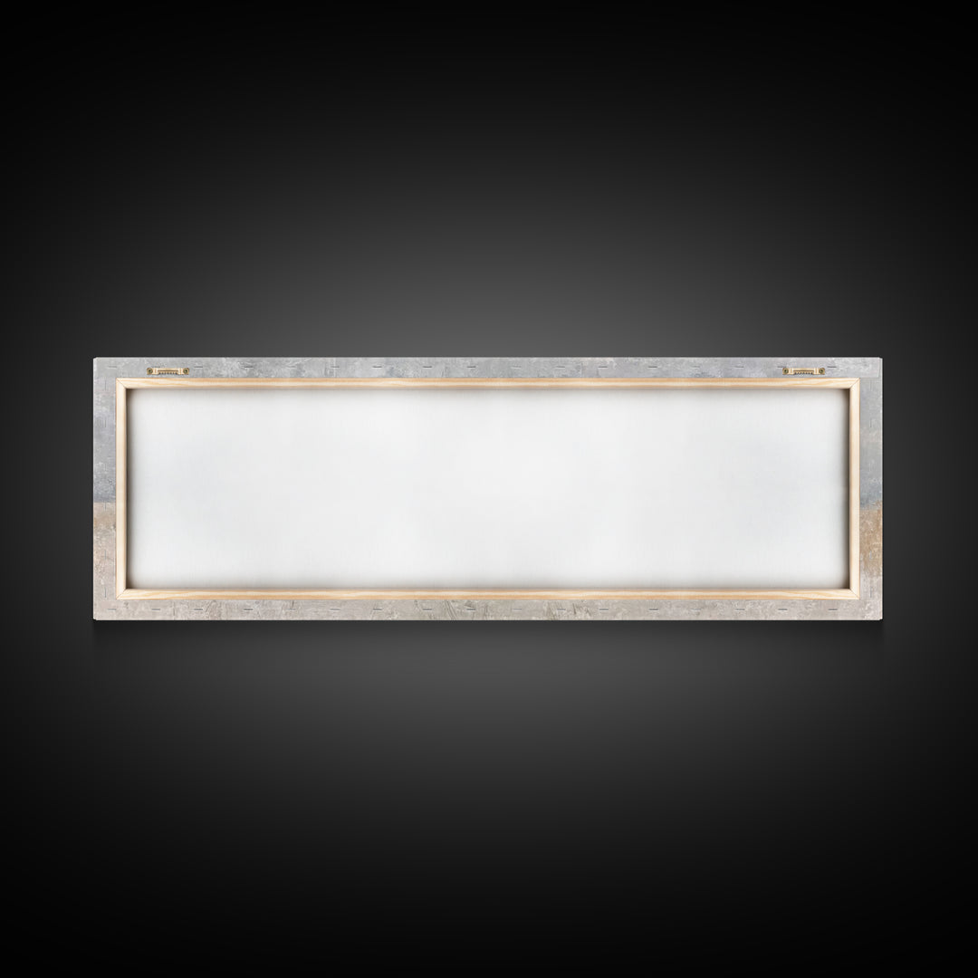 Desert Called Grace | Framed Canvas Print | Panoramic Art | Christian Art Canvas | Christian Wall Art | Jesus Painting | Minimalist Christi