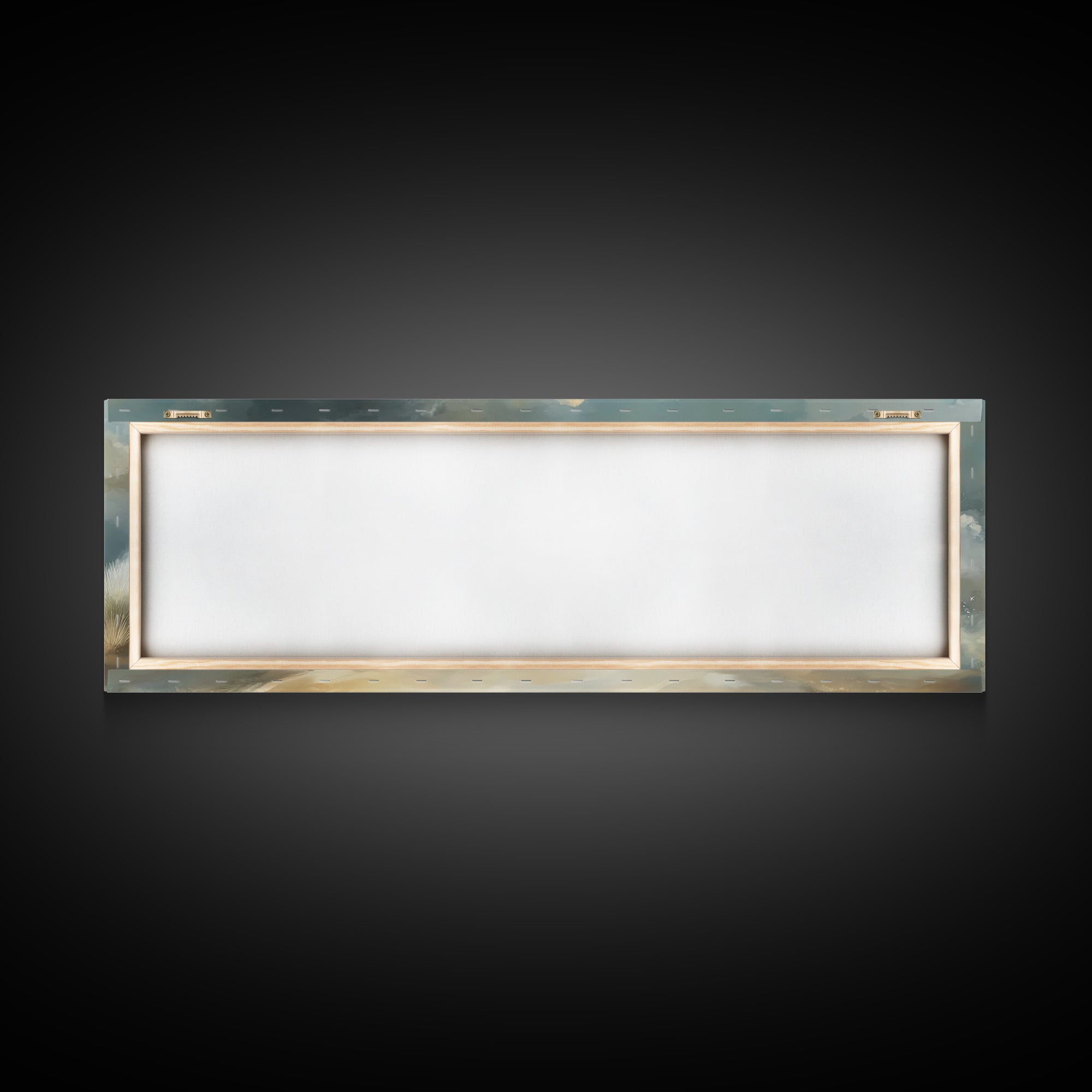 Cloudborne Light – Framed Canvas Print – Panoramic Print – Christian Art Canvas – Jesus Painting – Christian Wall Art – Modern Christian Ar