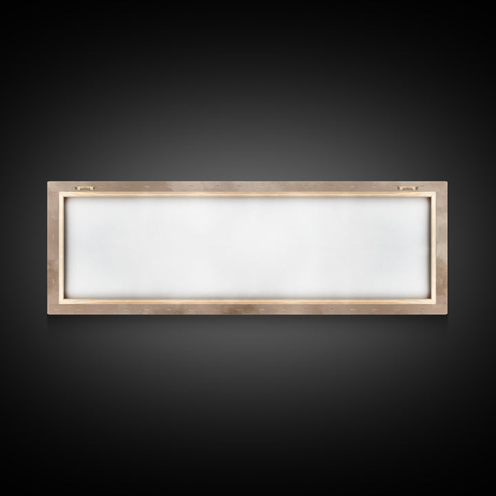 Dust And Dawn | Framed Canvas Print | Panoramic Frame | Christian Art Canvas | Jesus Painting | Christian Wall Art | Moody Christian Art |