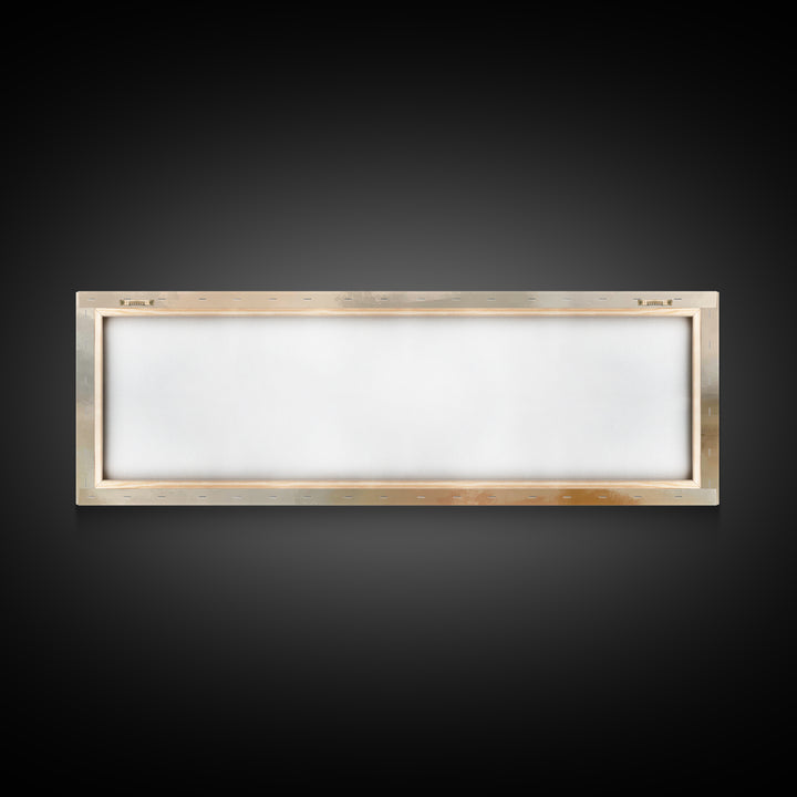 Still Waters Walk | Framed Canvas Print | Panoramic Wall Art | Christian Art Canvas | Christian Art | Jesus Painting | Minimalist Christian