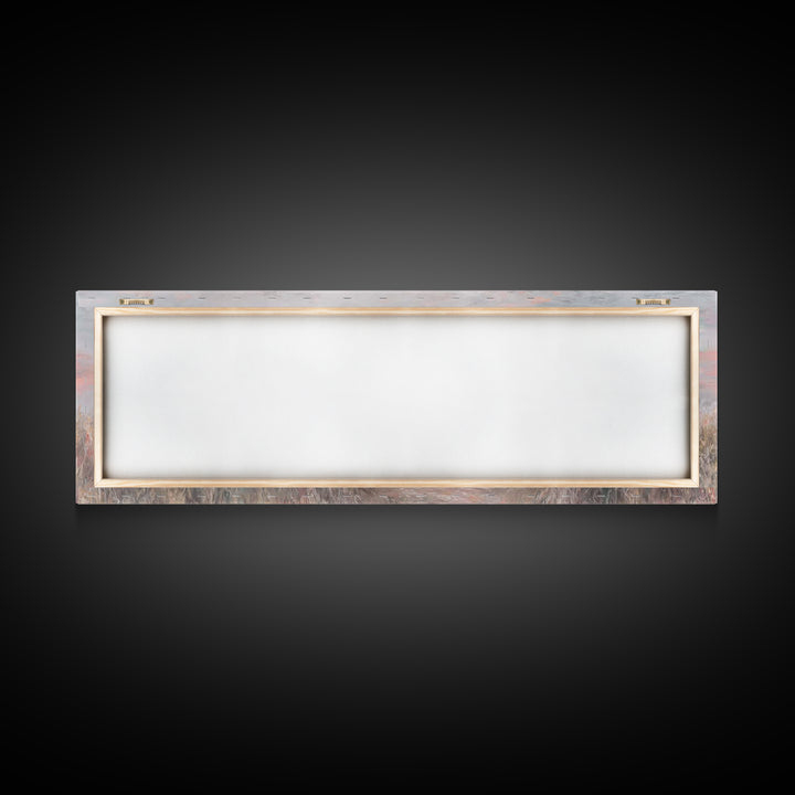 Evening Path Grace, Framed Canvas Print, Panoramic Print, Christian Wall Art, Christian Art Canvas, Jesus Painting, Christian Gift Ideas, S