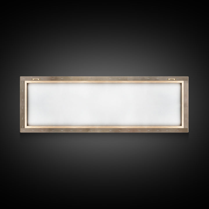 Pilgrims Of Light – Framed Canvas Print – Panoramic Art – Christian Wall Art – Jesus Painting – Christian Art Canvas – Christian Decor