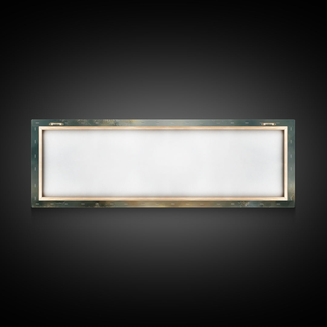 Walk In Reverence | Framed Canvas Print | Panoramic Wall Art | Christian Art Canvas | Christian Wall Art | Jesus Painting | Christian Decor