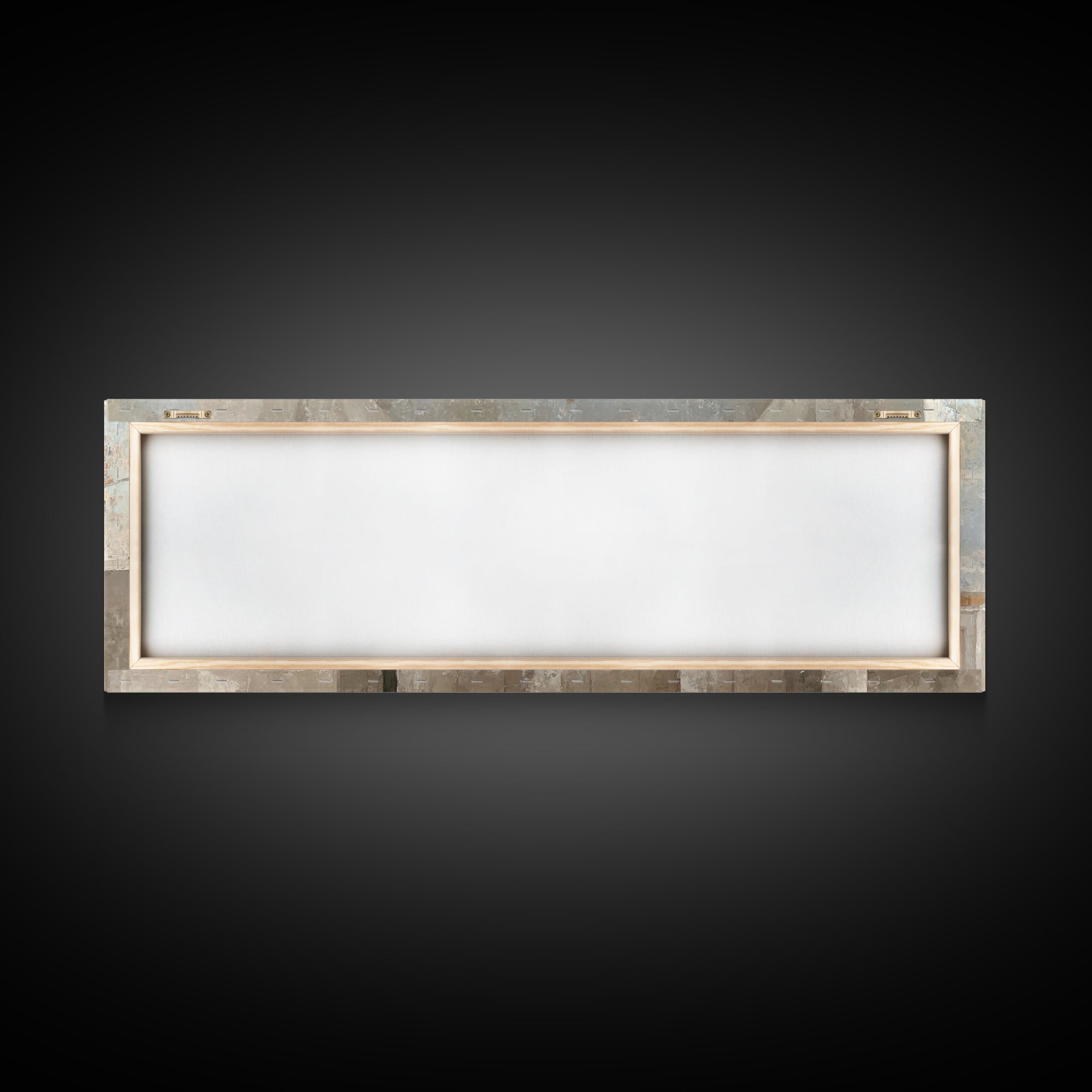 Sacred Stillness | Framed Canvas Print | Panoramic Wall Art | Christian Art Canvas | Christmas Art | Christian Art | Moody Christian Art