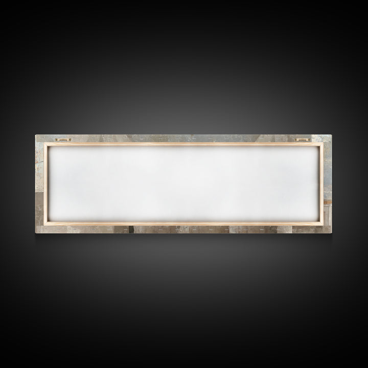 Sacred Stillness | Framed Canvas Print | Panoramic Wall Art | Christian Art Canvas | Christmas Art | Christian Art | Moody Christian Art