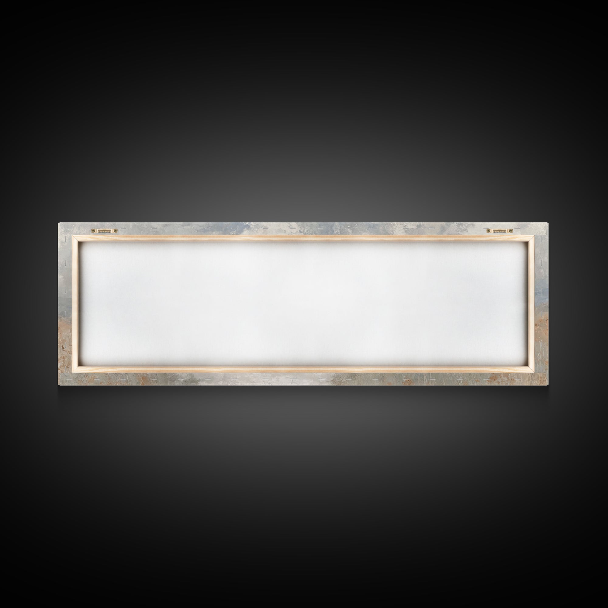 Path To The Cross – Framed Canvas Print – Panoramic Print – Jesus Painting – Christian Art Canvas – Christian Wall Art – Christian Art