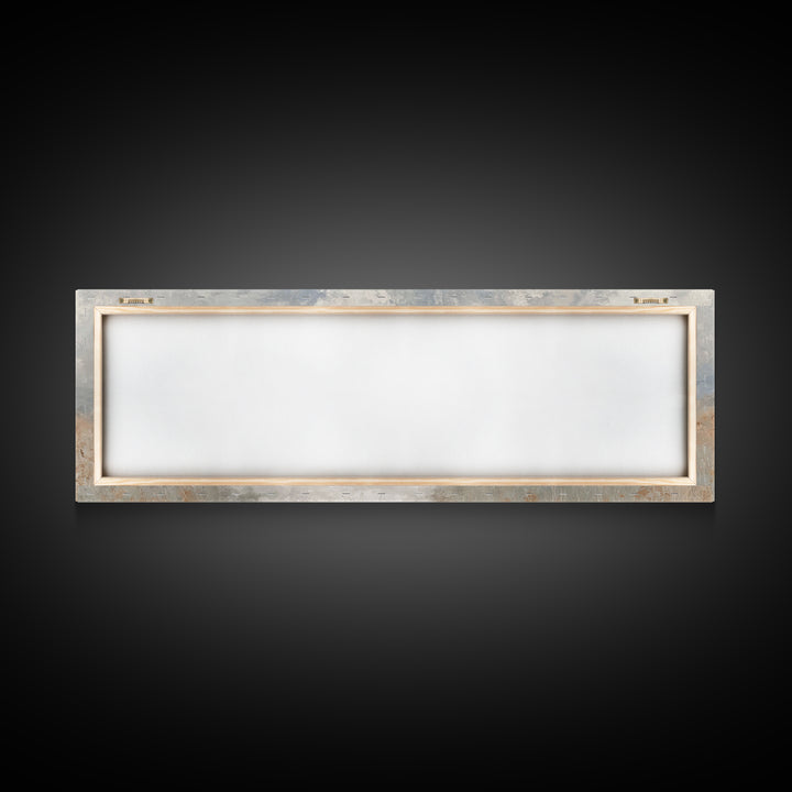 Path To The Cross – Framed Canvas Print – Panoramic Print – Jesus Painting – Christian Art Canvas – Christian Wall Art – Christian Art