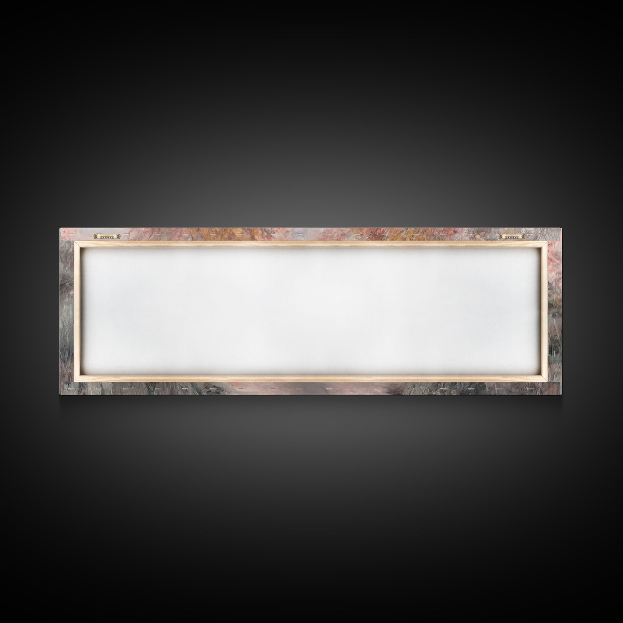 Autumn Promise Light, Framed Canvas Print, Christian Art Canvas, Panoramic Wall Art, Christian Wall Art, Jesus Painting, Modern Christian A