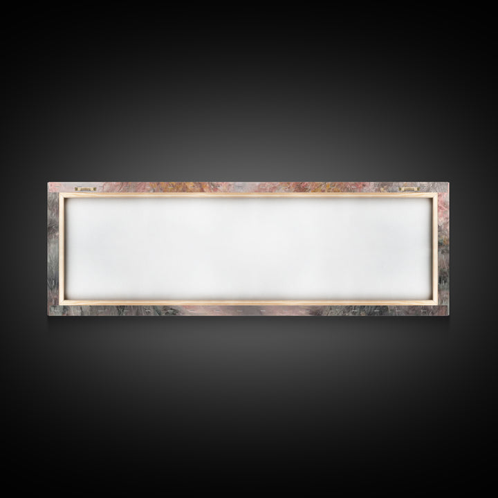 Autumn Promise Light, Framed Canvas Print, Christian Art Canvas, Panoramic Wall Art, Christian Wall Art, Jesus Painting, Modern Christian A