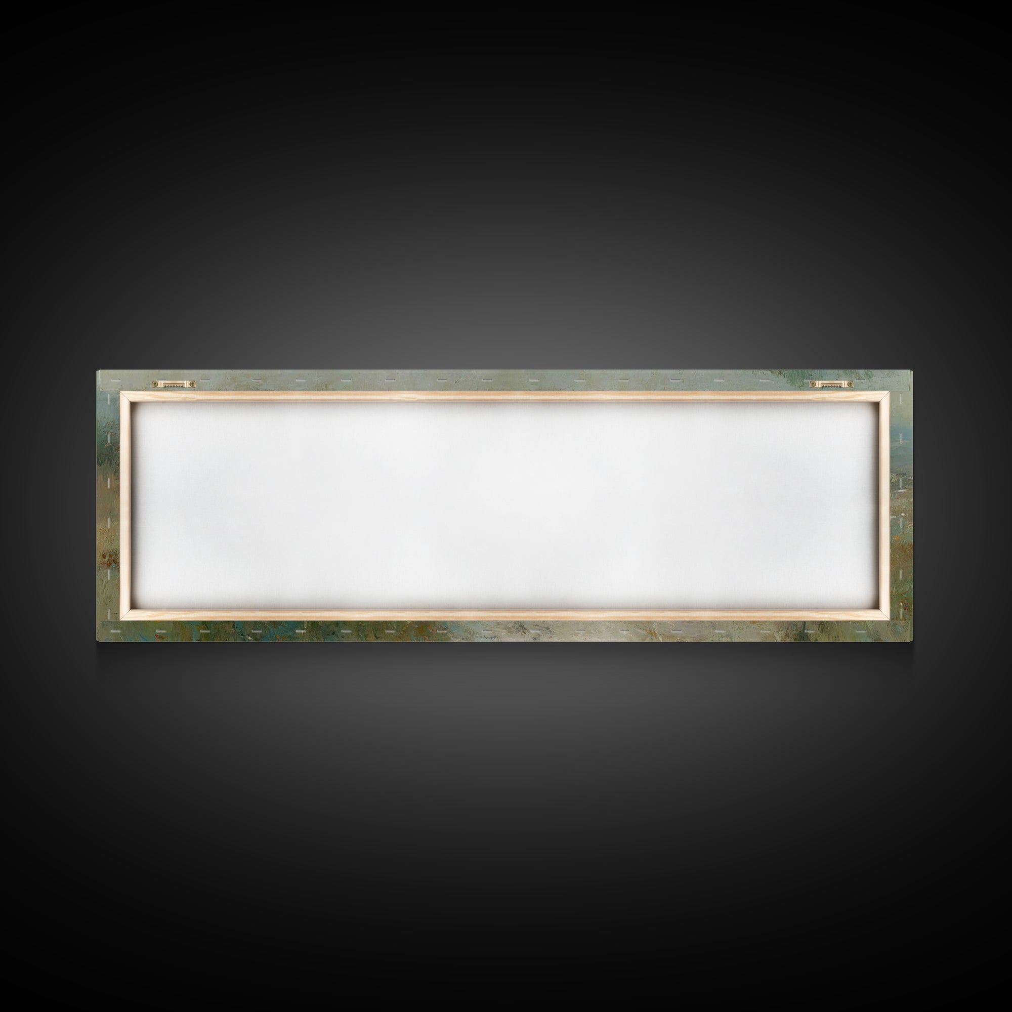 Silent Hill Cross | Framed Canvas Print | Christian Wall Art | Panoramic Print | Christian Art Canvas | Christian Painting | Vintage Christ