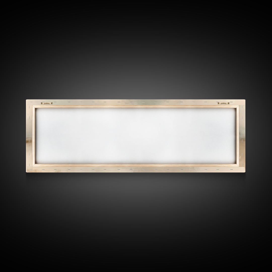 Desert Dawn Grace – Framed Canvas Print – Christian Art Canvas – Panoramic Painting – Christian Wall Art – Subtle Christian Art – Jesus Pai