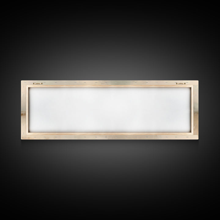 Desert Dawn Grace – Framed Canvas Print – Christian Art Canvas – Panoramic Painting – Christian Wall Art – Subtle Christian Art – Jesus Pai