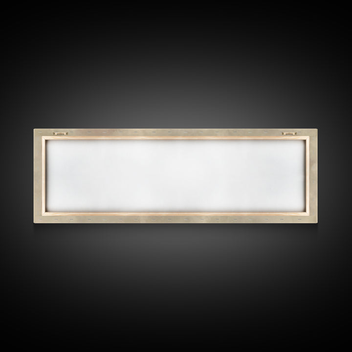 Valley Of Peace | Framed Canvas Print | Christian Art Canvas | Panoramic Wall Art | Christian Christmas Art | Jesus Painting | Christian De