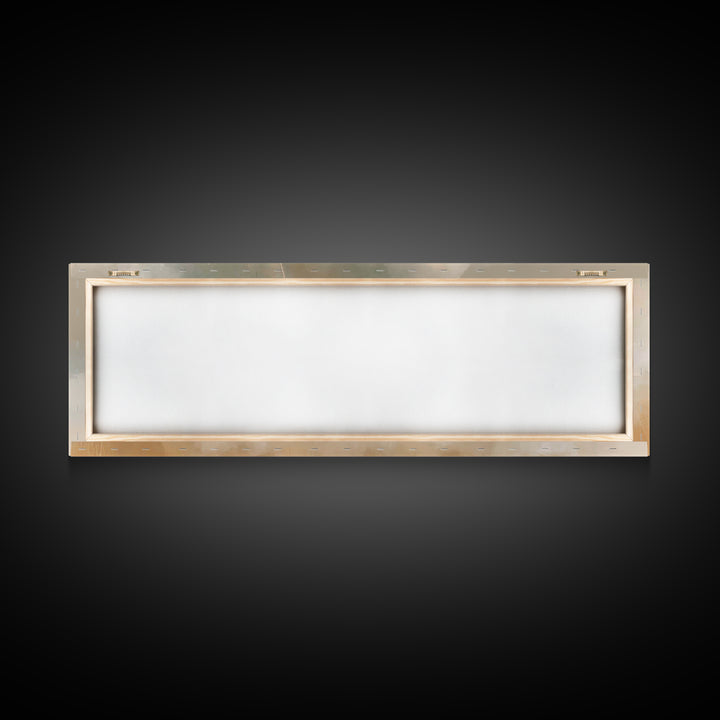 Gentle Manger Light – Framed Canvas Print – Panoramic Art – Christian Wall Art – Christian Art Canvas – Christmas Art – Christian Christmas