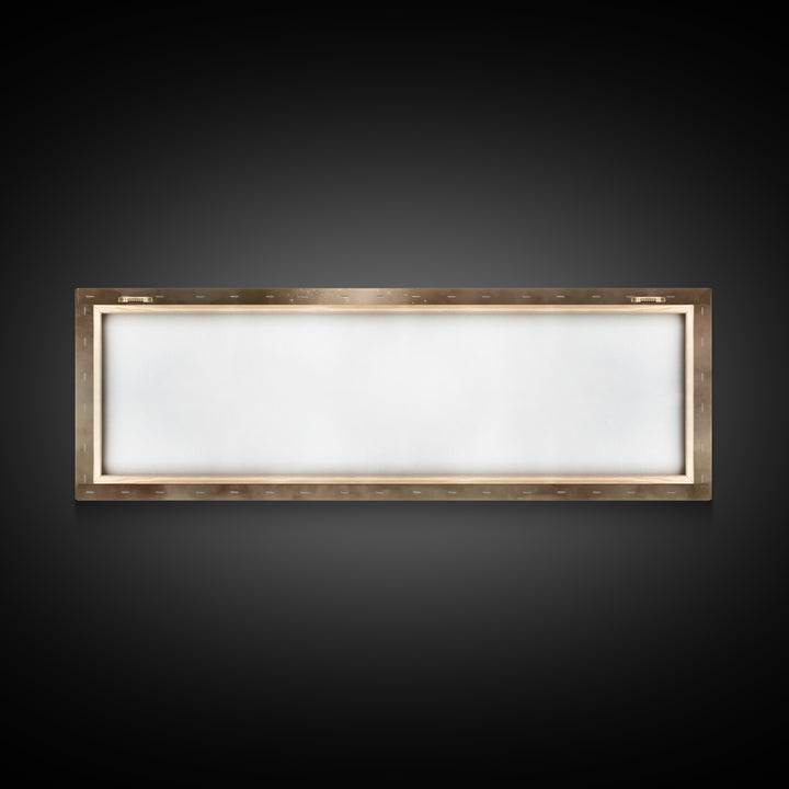 Holy Cradle Glow, Framed Canvas Print, Panoramic Wall Art, Christian Art Canvas, Christian Christmas Art, Christmas Wall Art, Christian Dec