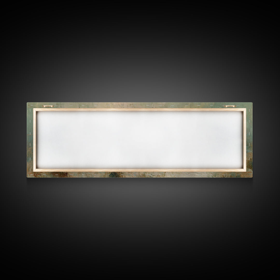 Bethlehem Road Rise – Framed Canvas Print – Panoramic Wall Art – Christian Art Canvas – Christmas Art – Christian Wall Art – Christian Chri