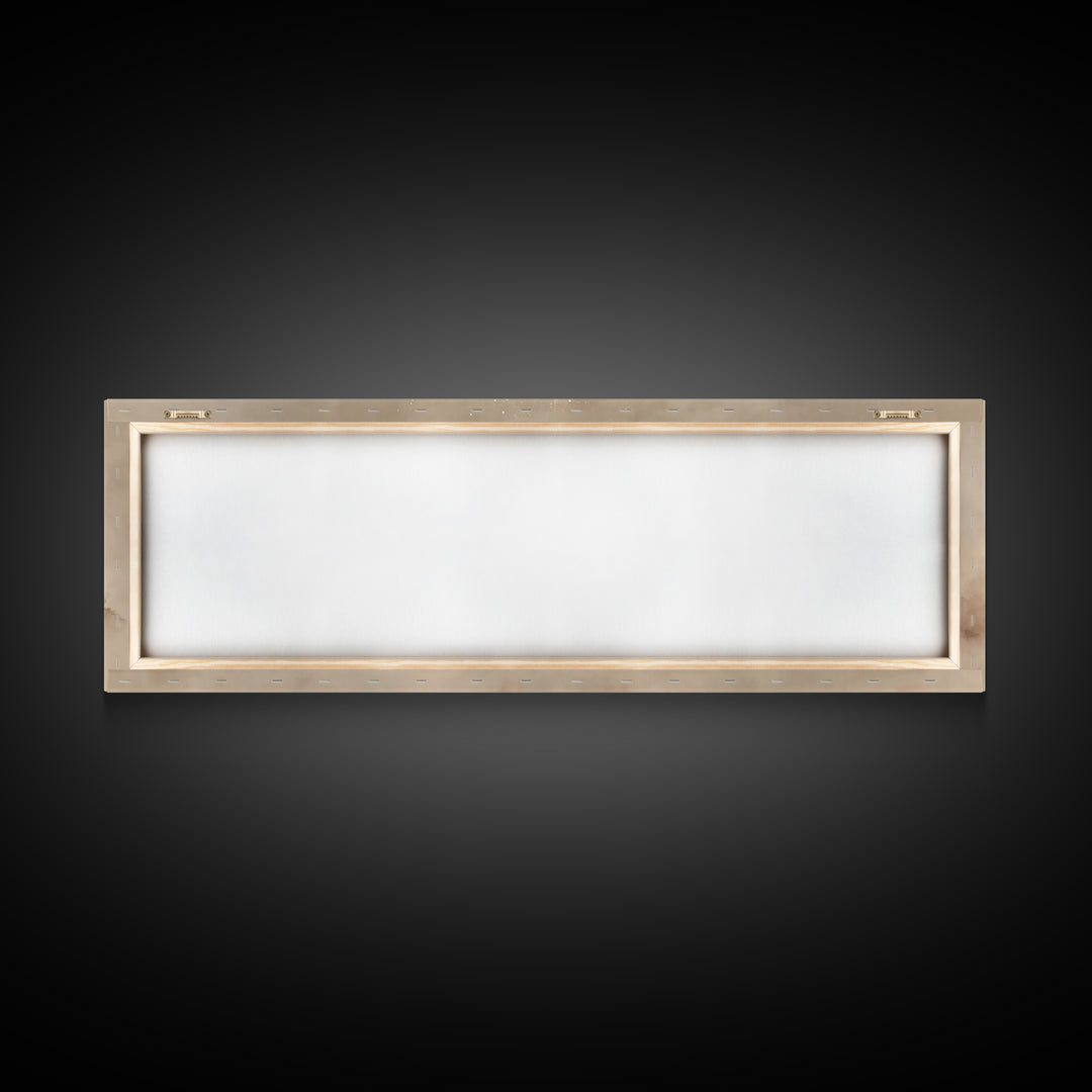 Star Of Mercy – Framed Canvas Print – Panoramic Print – Christmas Art – Christian Art Canvas – Christian Decorations – Christian Wall Art