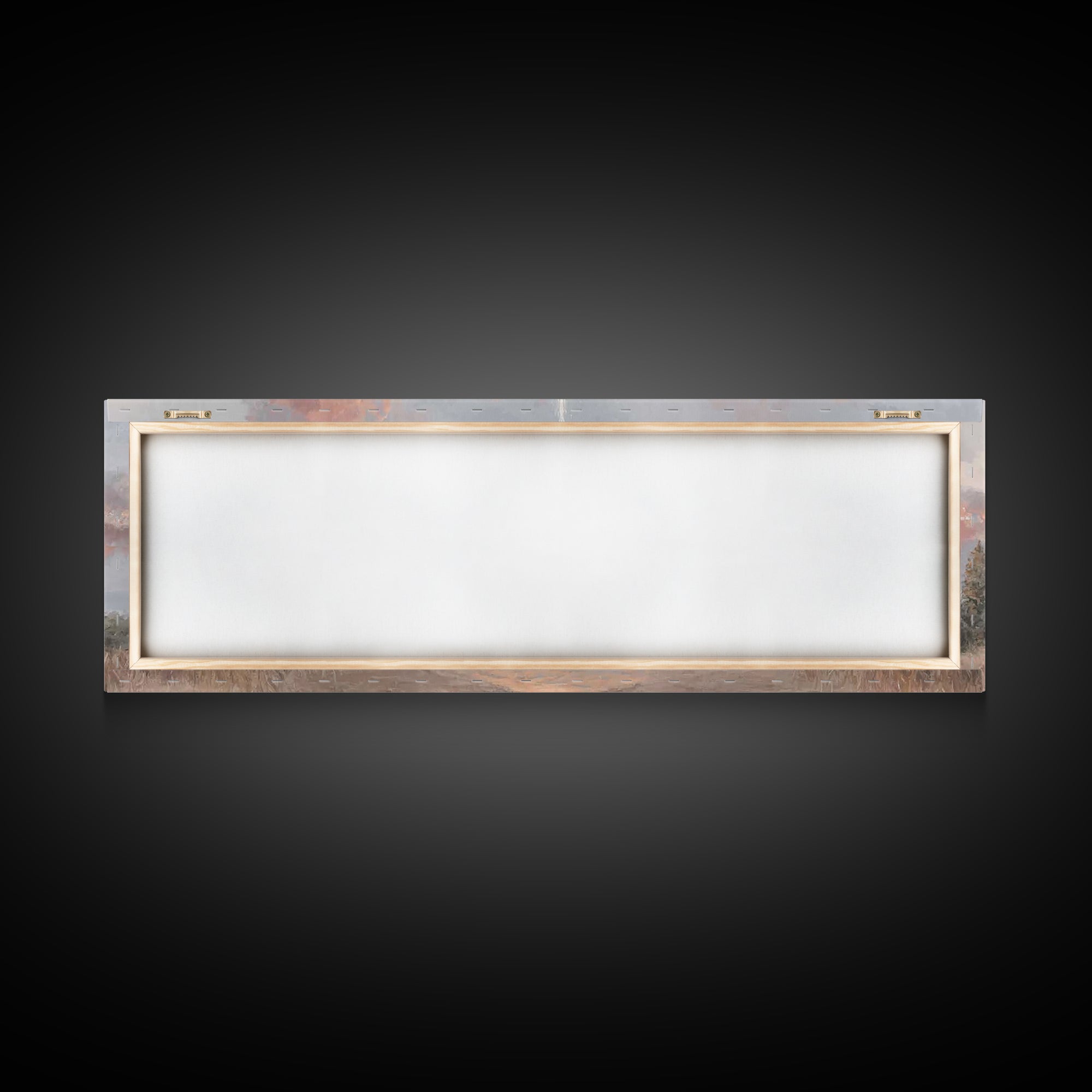 Radiant Promise – Framed Canvas Print – Panoramic Painting – Christian Art – Modern Christian Art – Christmas Art Framed – Jesus Painting