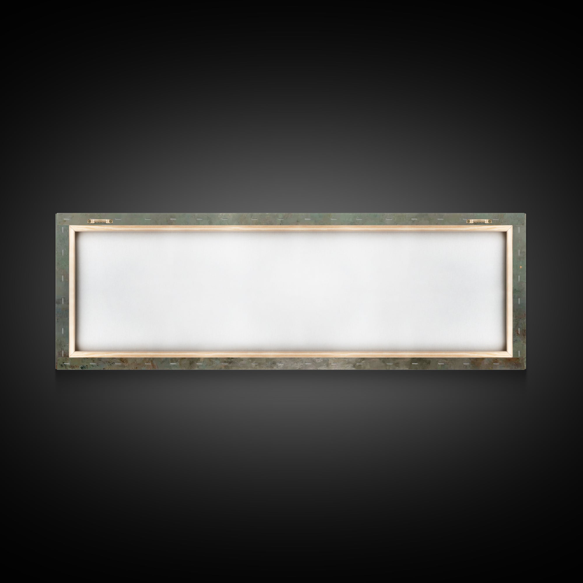 Silent Bethlehem, Framed Canvas Print, Panoramic Frame, Christian Christmas Art, Christmas Wall Art, Christian Art Canvas, Vintage Christma