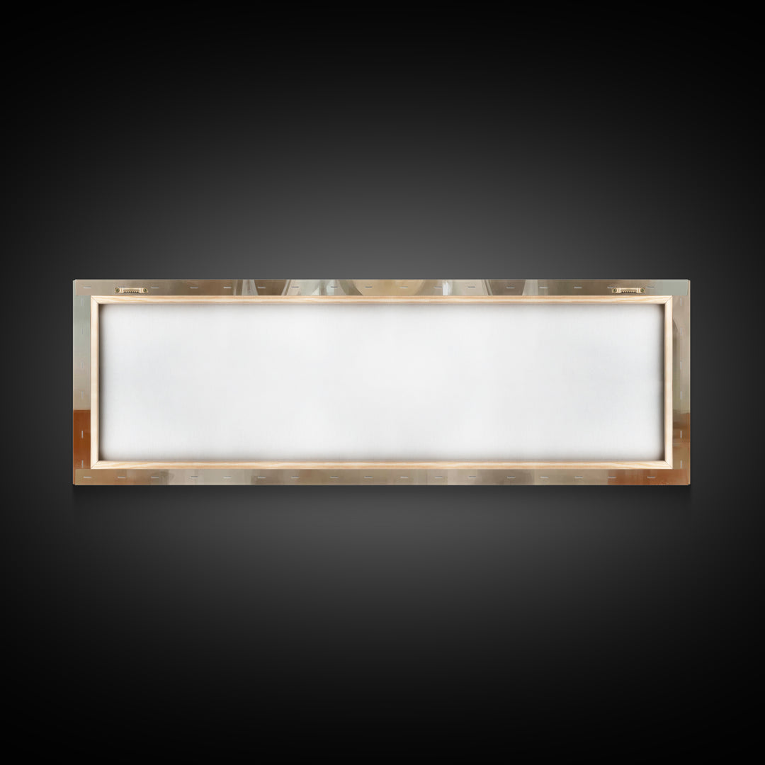 Lily Adoration | Framed Canvas Print | Panoramic Painting | Christian Art | Christian Wall Art | Christian Art Canvas | Christmas Art