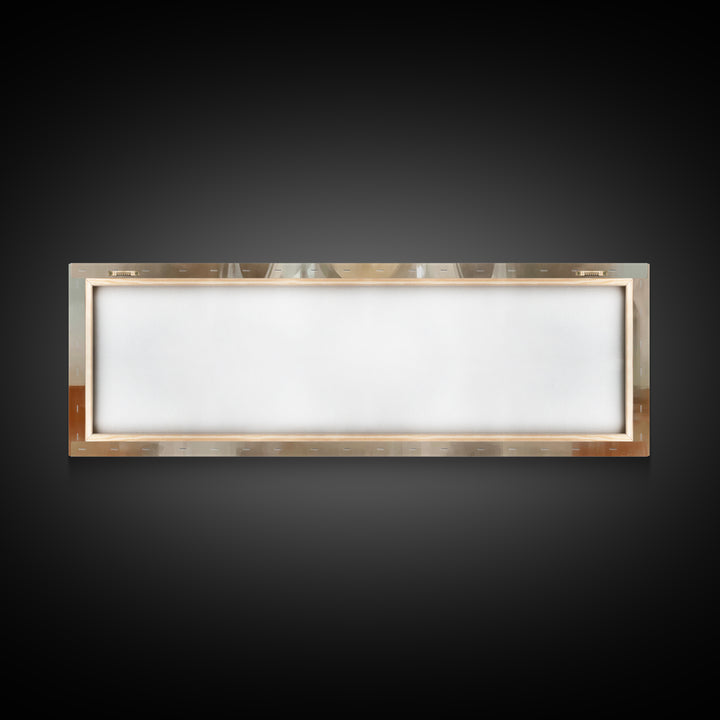Lily Adoration | Framed Canvas Print | Panoramic Painting | Christian Art | Christian Wall Art | Christian Art Canvas | Christmas Art