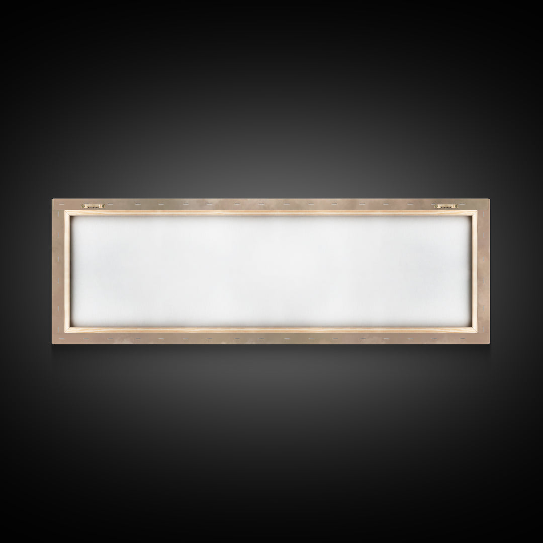 Clouds Of Fellowship – Framed Canvas Print – Christian Wall Art – Jesus Painting – Christian Art Canvas – Panoramic Art – Christian Christm