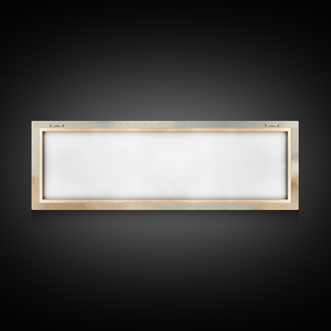 Path Of Discipleship | Framed Canvas Print | Jesus Painting | Christian Wall Art | Christian Art Canvas | Panoramic Painting | Christian Ch