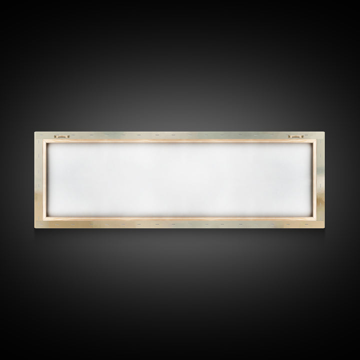 Path Of Discipleship | Framed Canvas Print | Jesus Painting | Christian Wall Art | Christian Art Canvas | Panoramic Painting | Christian Ch