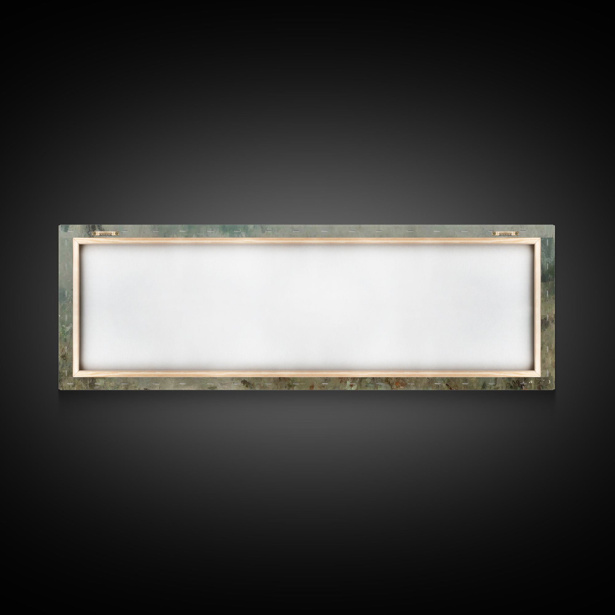 Silent Ascension, Framed Canvas Print, Christian Art Canvas, Christian Wall Art, Jesus Painting, Panoramic Wall Art, Subtle Christian Art