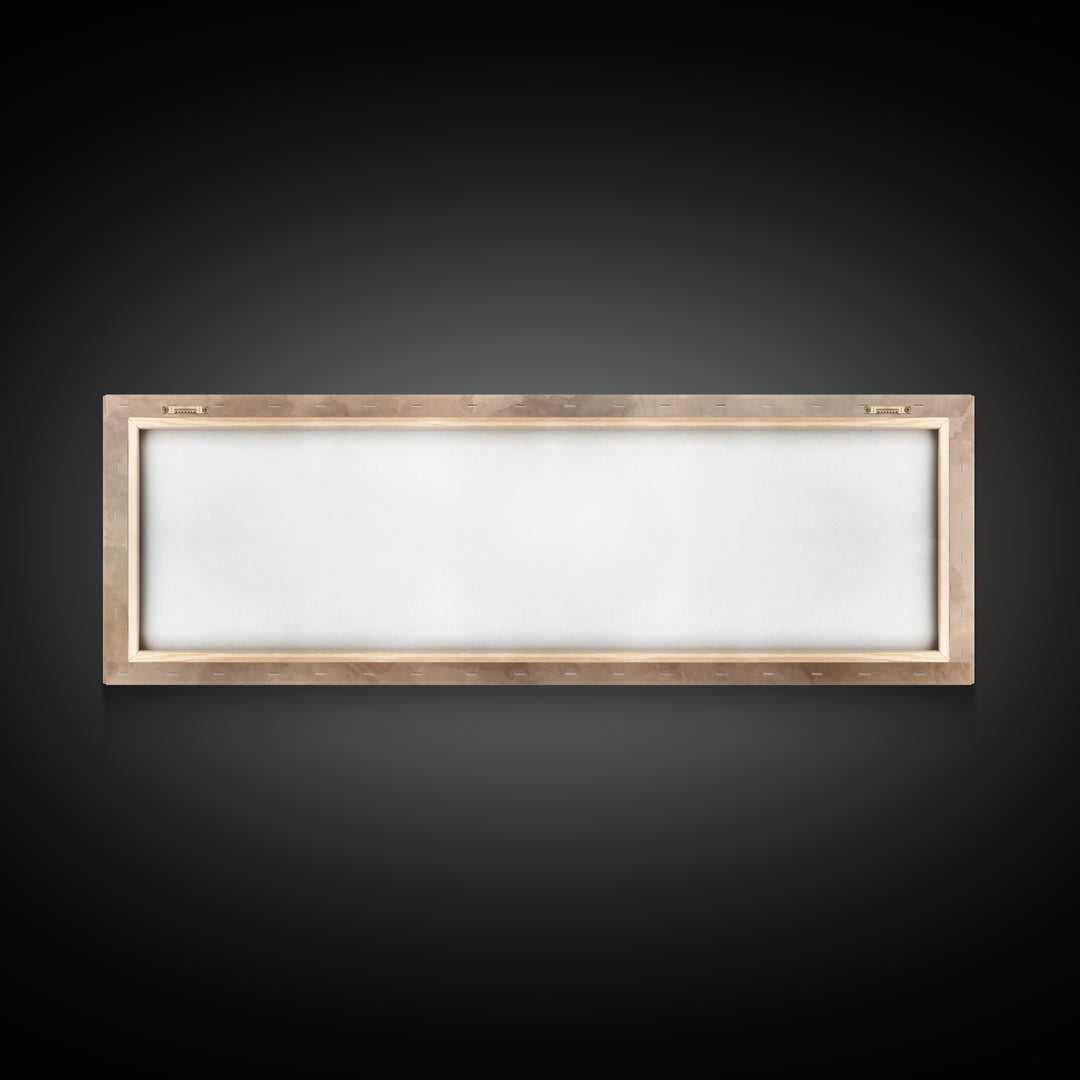 Journey Of Grace | Framed Canvas Print | Christian Art Canvas | Christian Wall Art | Jesus Painting | Panoramic Frame | Christian Gift Idea