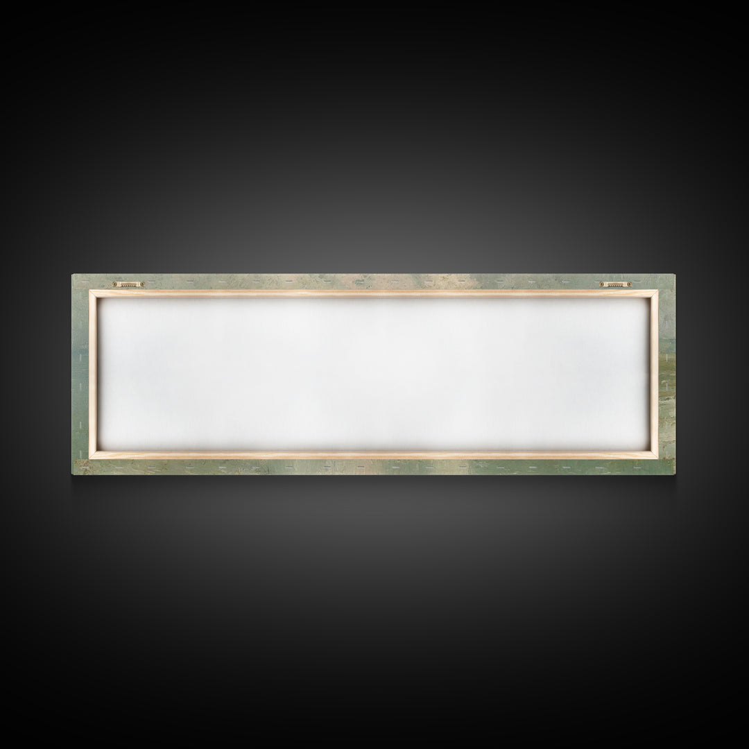 Desert Caravan Grace – Framed Canvas Print – Christian Wall Art – Panoramic Print – Christian Art Canvas – Christian Christmas Art – Jesus