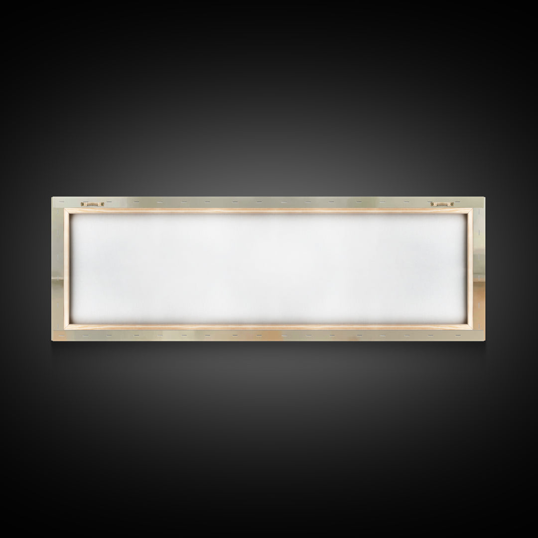 Three Seekers Plain, Framed Canvas Print, Christian Wall Art, Panoramic Art, Christian Art Canvas, Christian Painting, Christian Christmas