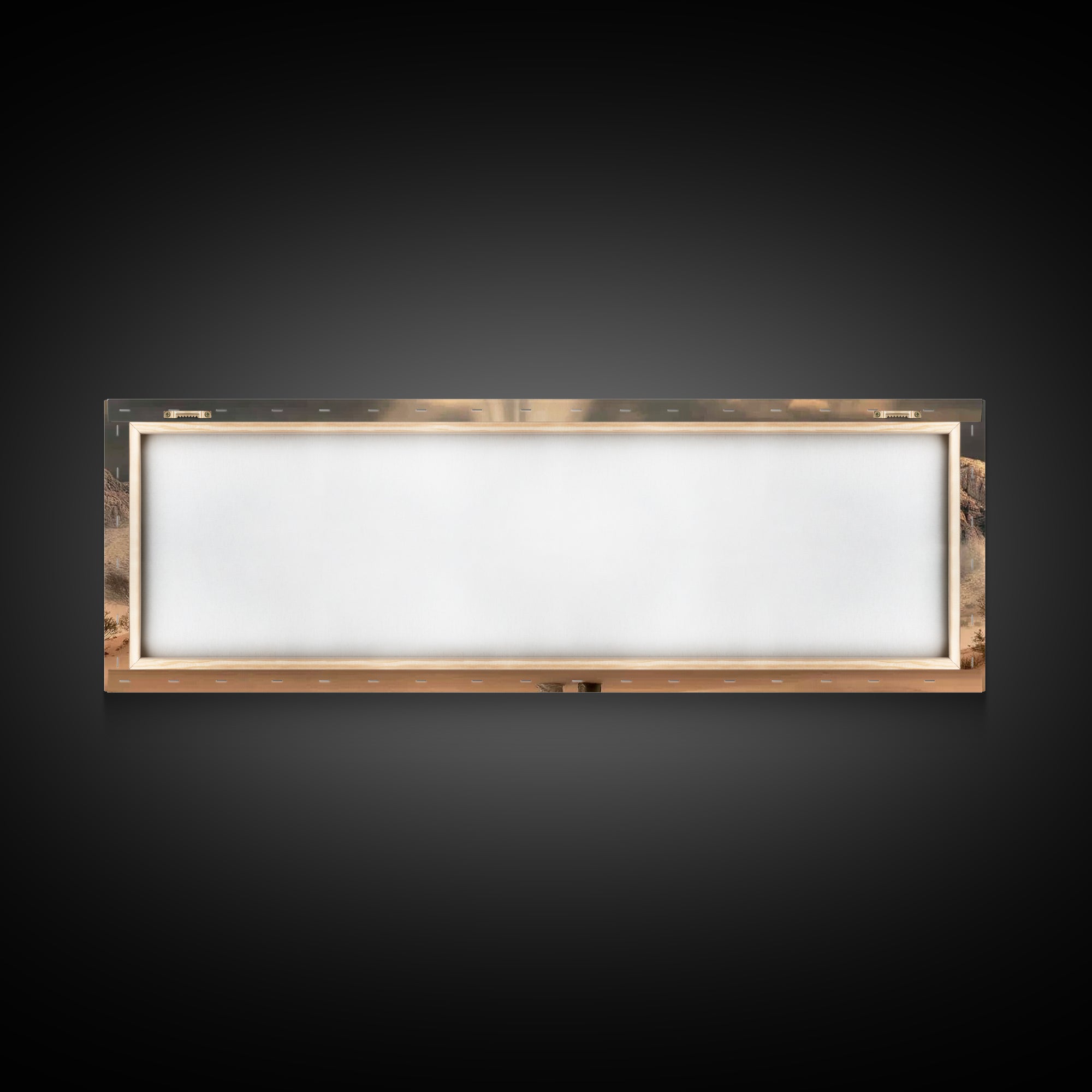 Journey Through Light – Framed Canvas Print – Panoramic Art – Christian Wall Art – Jesus Painting – Christian Art Canvas – Christian Art