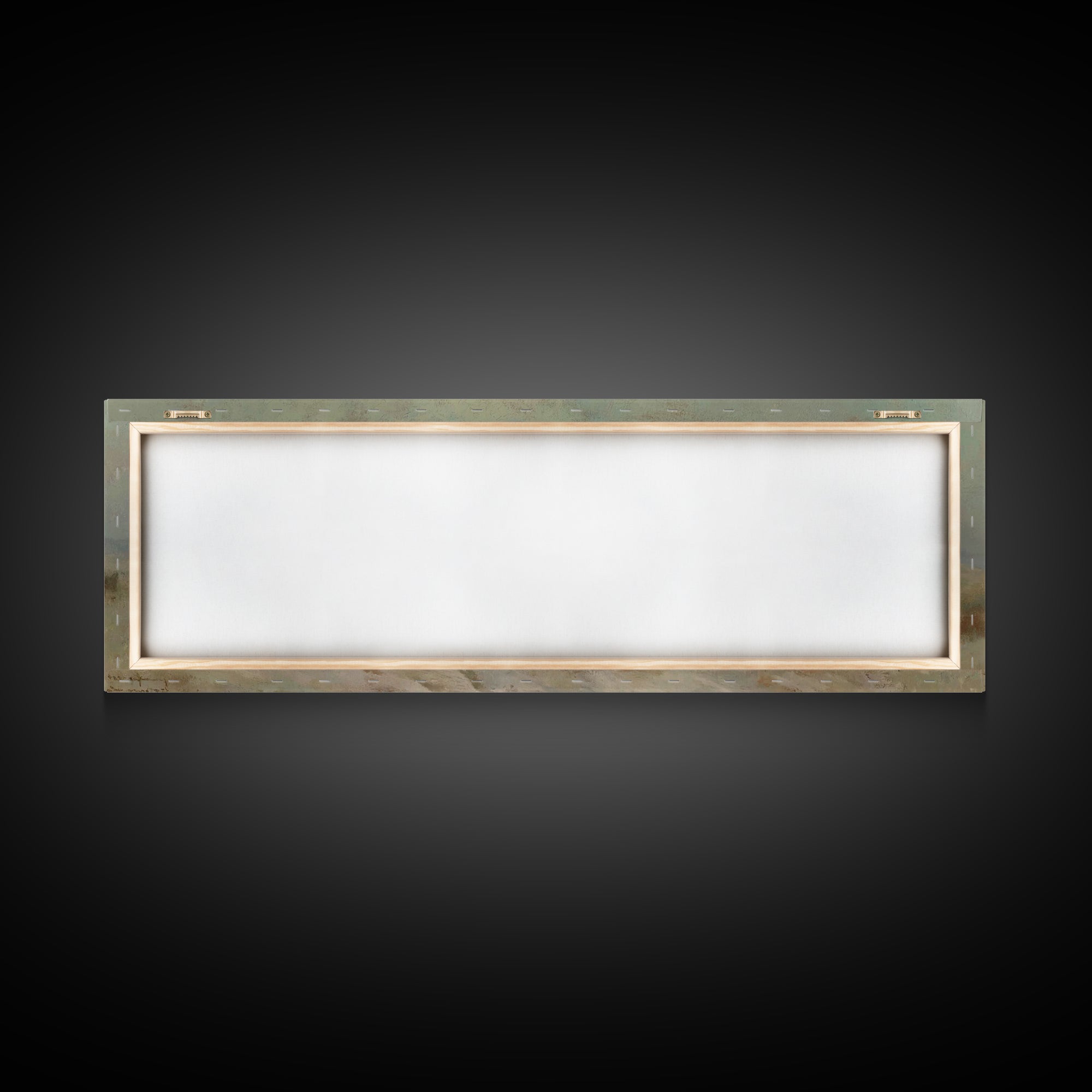 Hills of Holy Light, Framed Canvas Print, Panoramic Art, Christian Christmas Art, Christian Wall Art, Christian Art Canvas, Jesus Painting