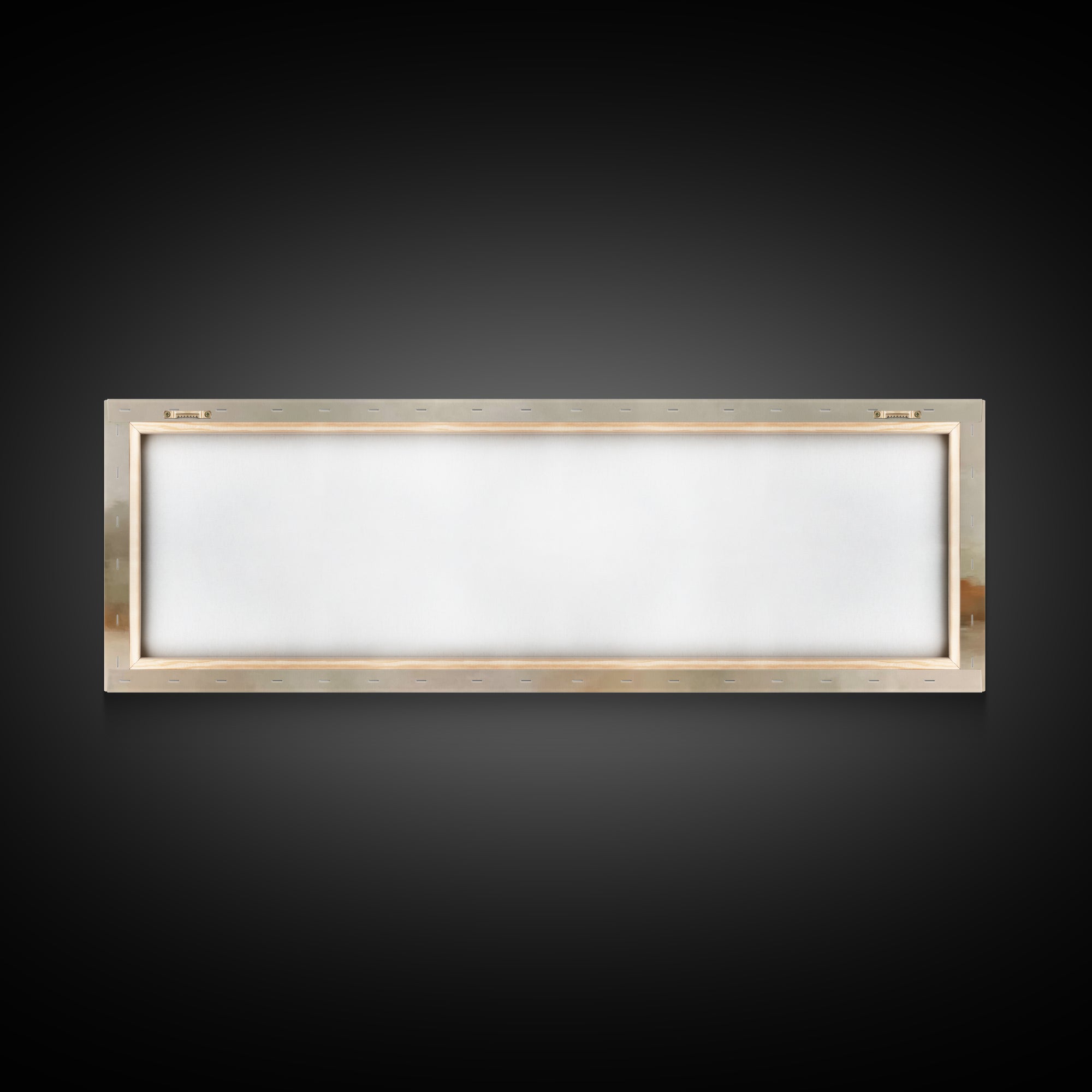 Soft Journey Glow – Framed Canvas Print – Panoramic Wall Art – Christian Art Canvas – Christian Christmas Art – Christian Wall Art – Jesus