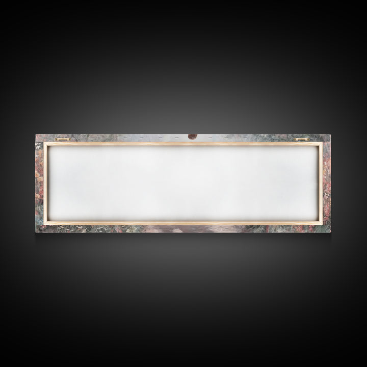Path of Gentle Light – Framed Canvas Print – Panoramic Print – Christian Wall Art – Jesus Art Print – Christian Christmas Art – Christian D