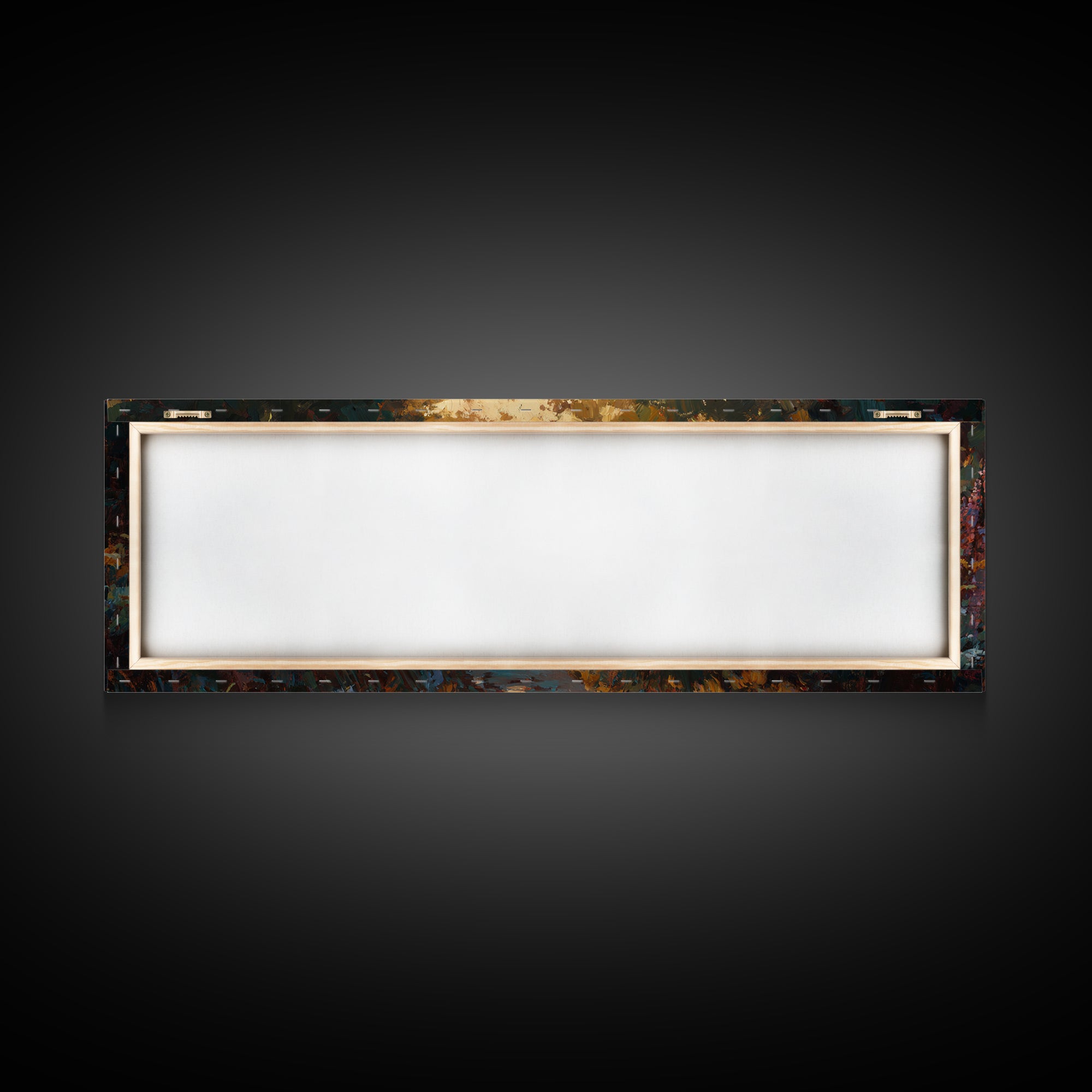 Everlasting Warmth – Framed Canvas Print – Panoramic Art – Christian Wall Art – Jesus Canvas Art – Christian Christmas Decor – Christian Ar