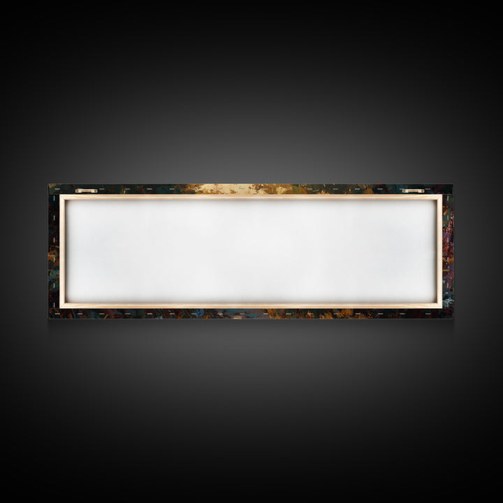 Everlasting Warmth – Framed Canvas Print – Panoramic Art – Christian Wall Art – Jesus Canvas Art – Christian Christmas Decor – Christian Ar