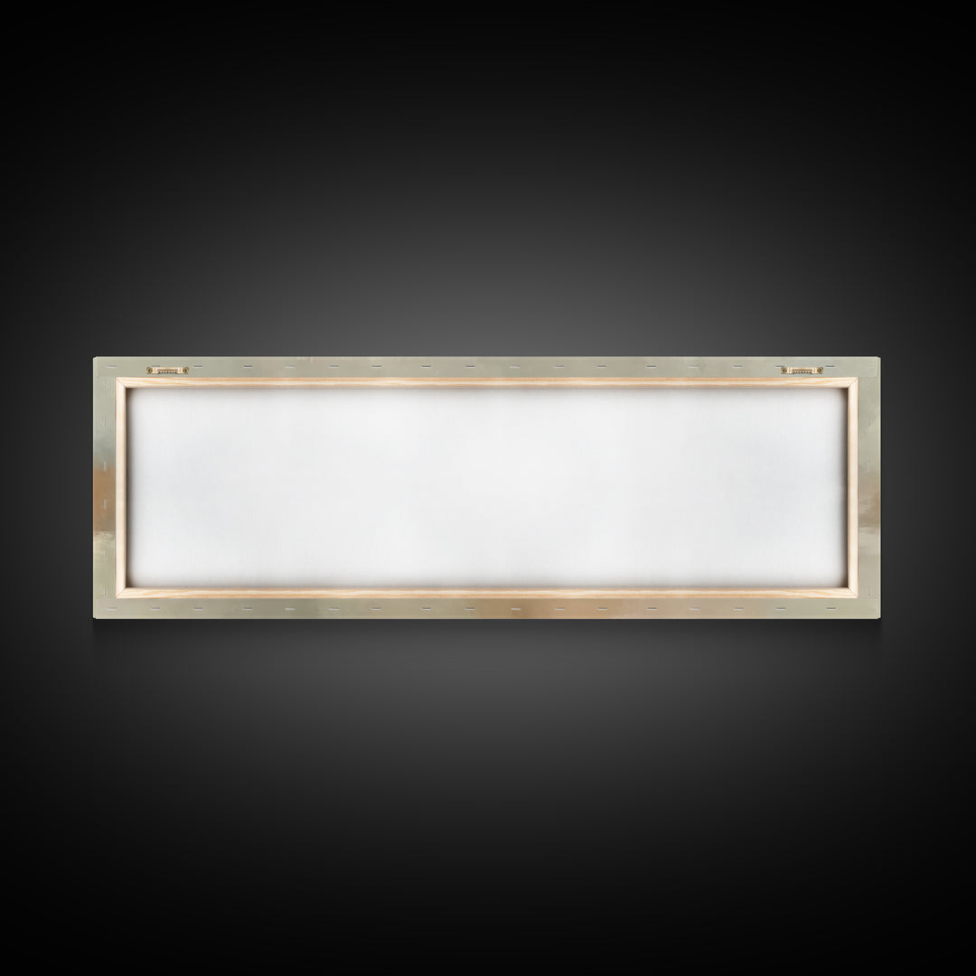 Desert Wayfarers | Framed Canvas Print | Panoramic Painting | Christian Art Canvas | Christian Art | Christian Wall Art | Large Christian P