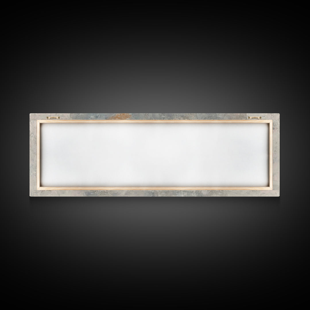 Hands Of Mercy | Framed Canvas Print | Panoramic Painting | Christian Art | Christian Art Canvas | Christian Gift Ideas | Minimalist Christ