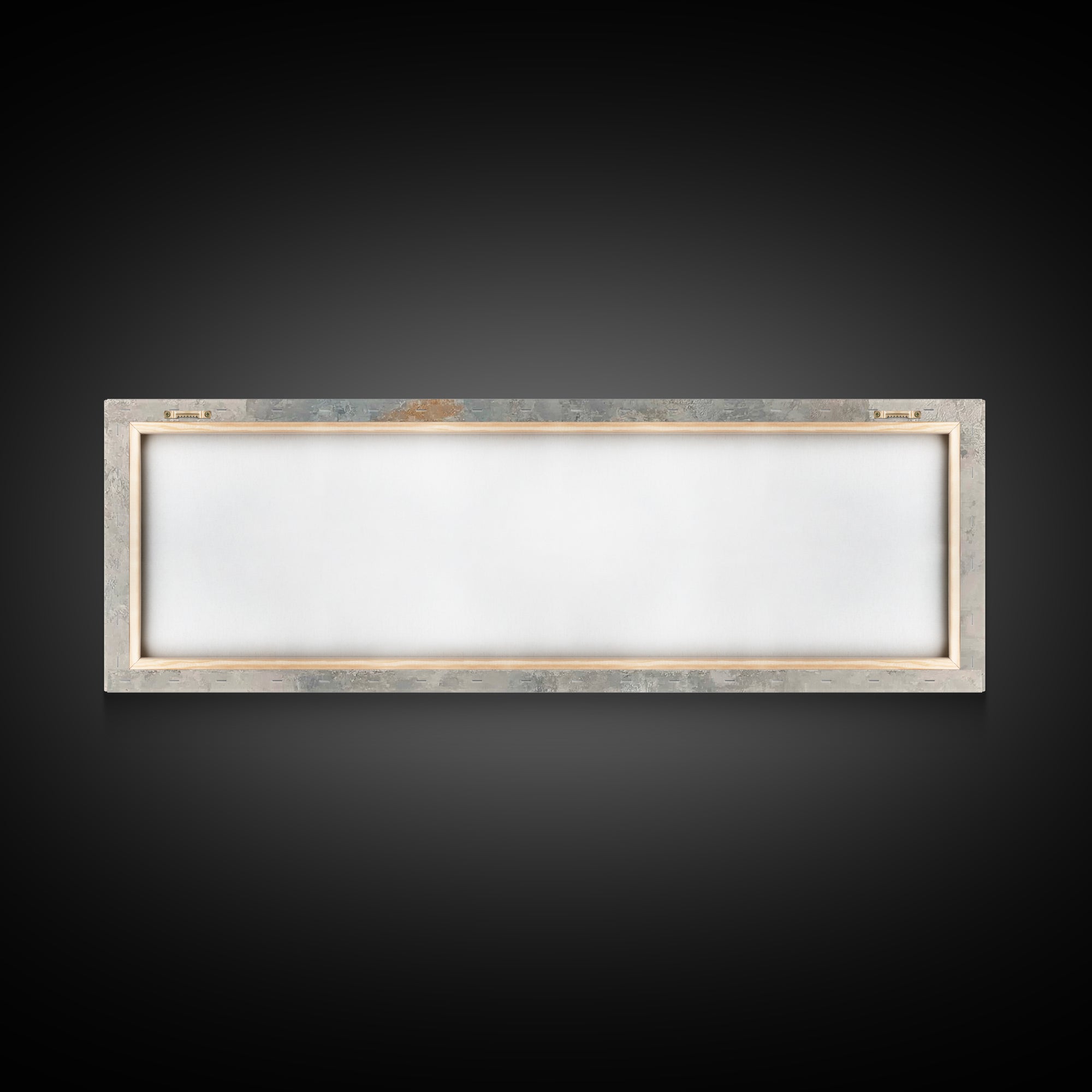 Hands Of Mercy | Framed Canvas Print | Panoramic Painting | Christian Art | Christian Art Canvas | Christian Gift Ideas | Minimalist Christ