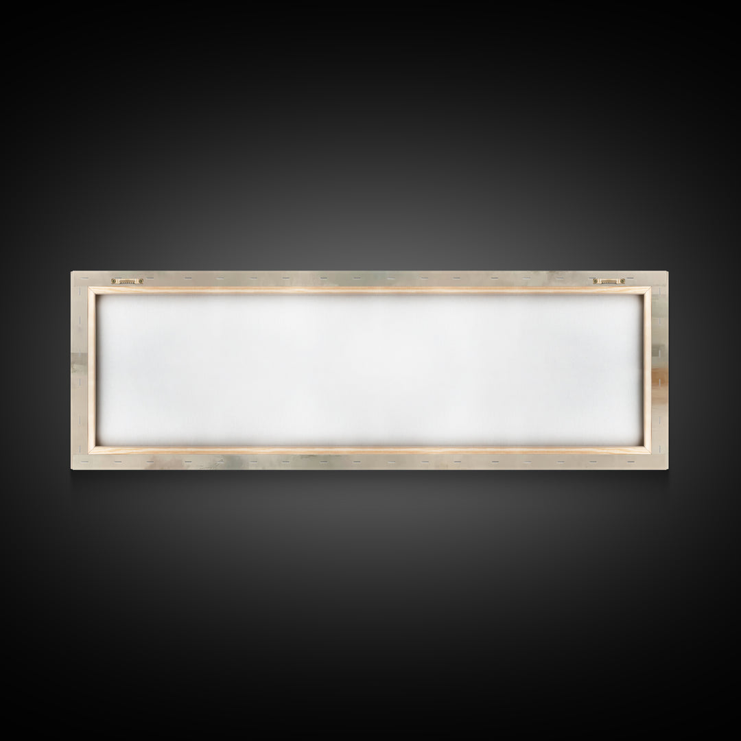 Grace In His Hands, Framed Canvas Print, Panoramic Wall Art, Christian Art Prints, Modern Christian Art, Jesus Art Print, Christian Decor